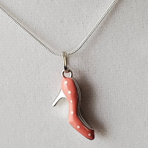 Michelle's Boutique Jewelry - Shoe Diva .925 Sterling Silver Necklace